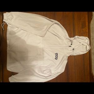 TCU champions white windbreaker men’s size medium